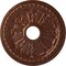 Ekena Millwork Raymond Ceiling Medallion (Fits Canopies up to 5 1/8"), 18 1/8"OD 3 5/8"ID x 1 1/8"P, Copper Penny CM18RACPS - alternate 1